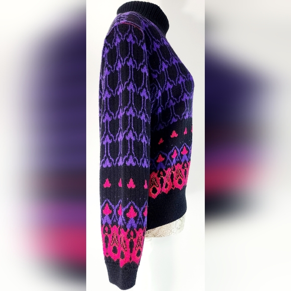 Vintage Petite Illustrations lambswool sweater - Picture 4 of 9